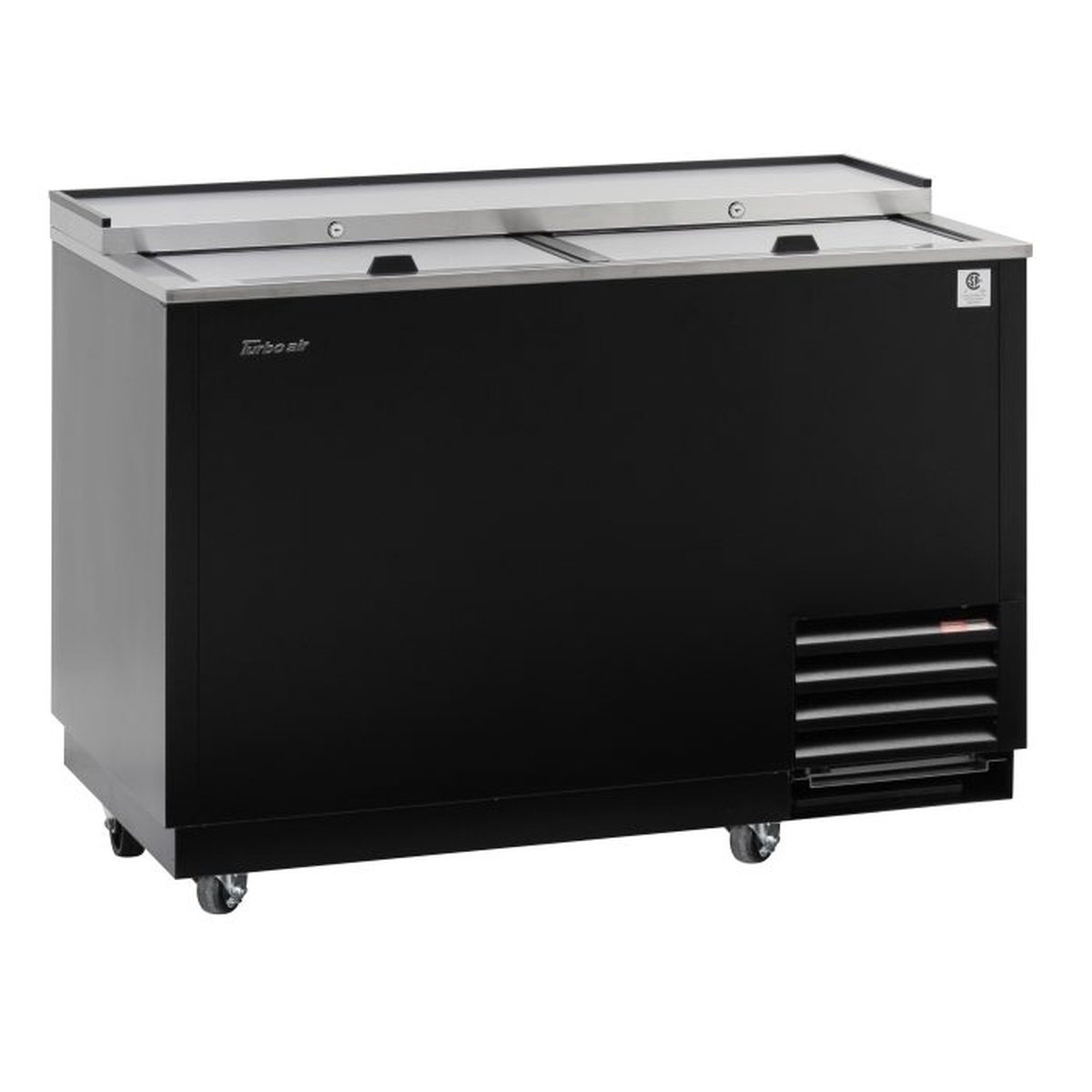 Front view of Turbo Air TBC-50SB-GF-N glass froster