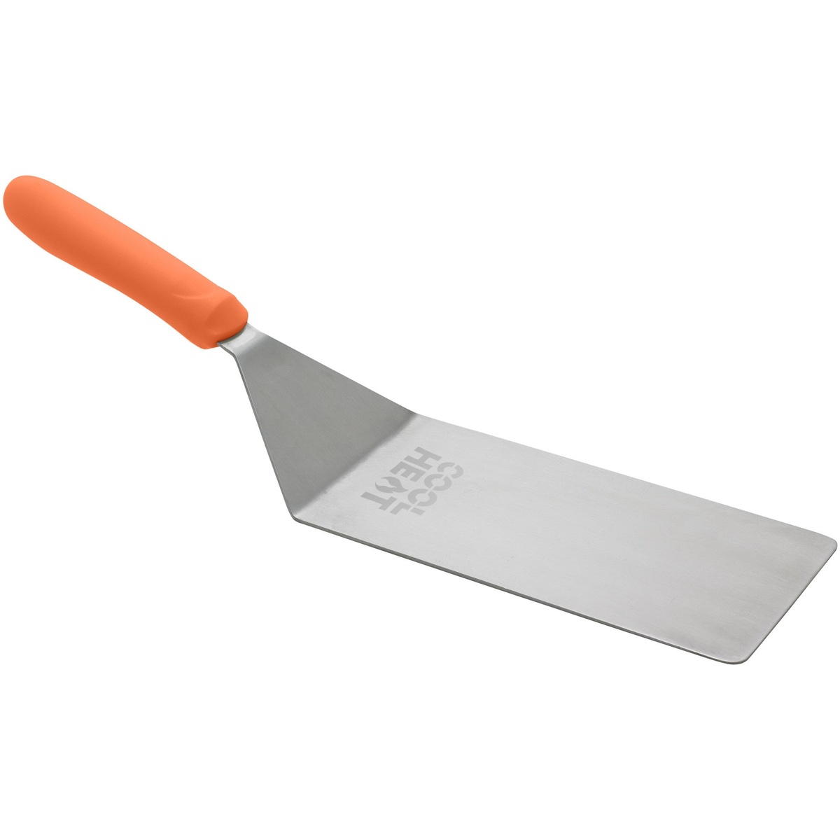Winco TNH-42 Cool Heat turner with stainless steel offset blade and orange nylon handle