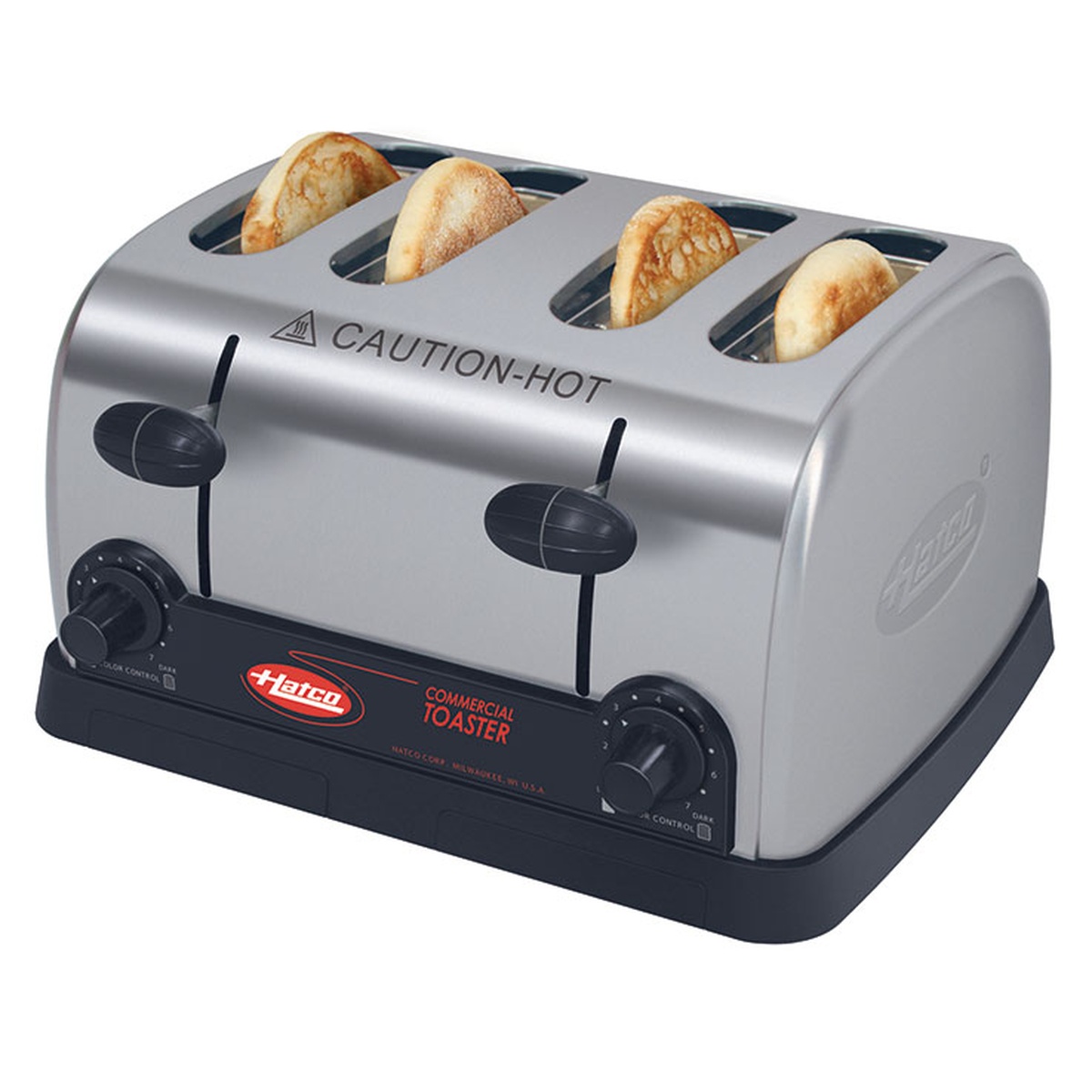 Hatco TPT-120-QS four-slot commercial pop-up toaster