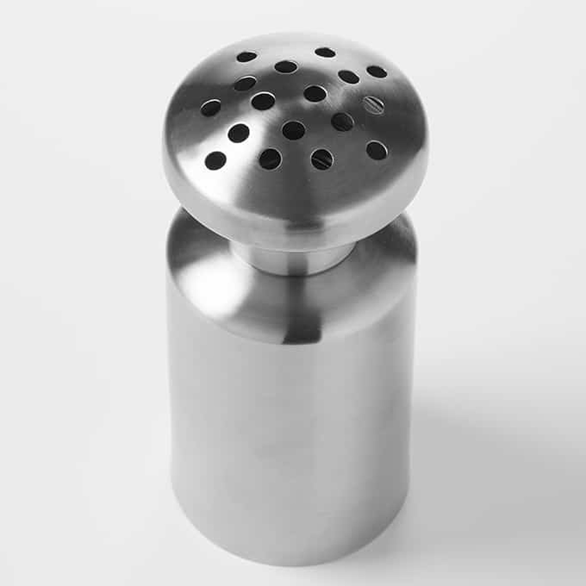 American Metalcraft TSC7 16 oz stainless steel shaker with coarse-hole dome lid and brushed satin finish