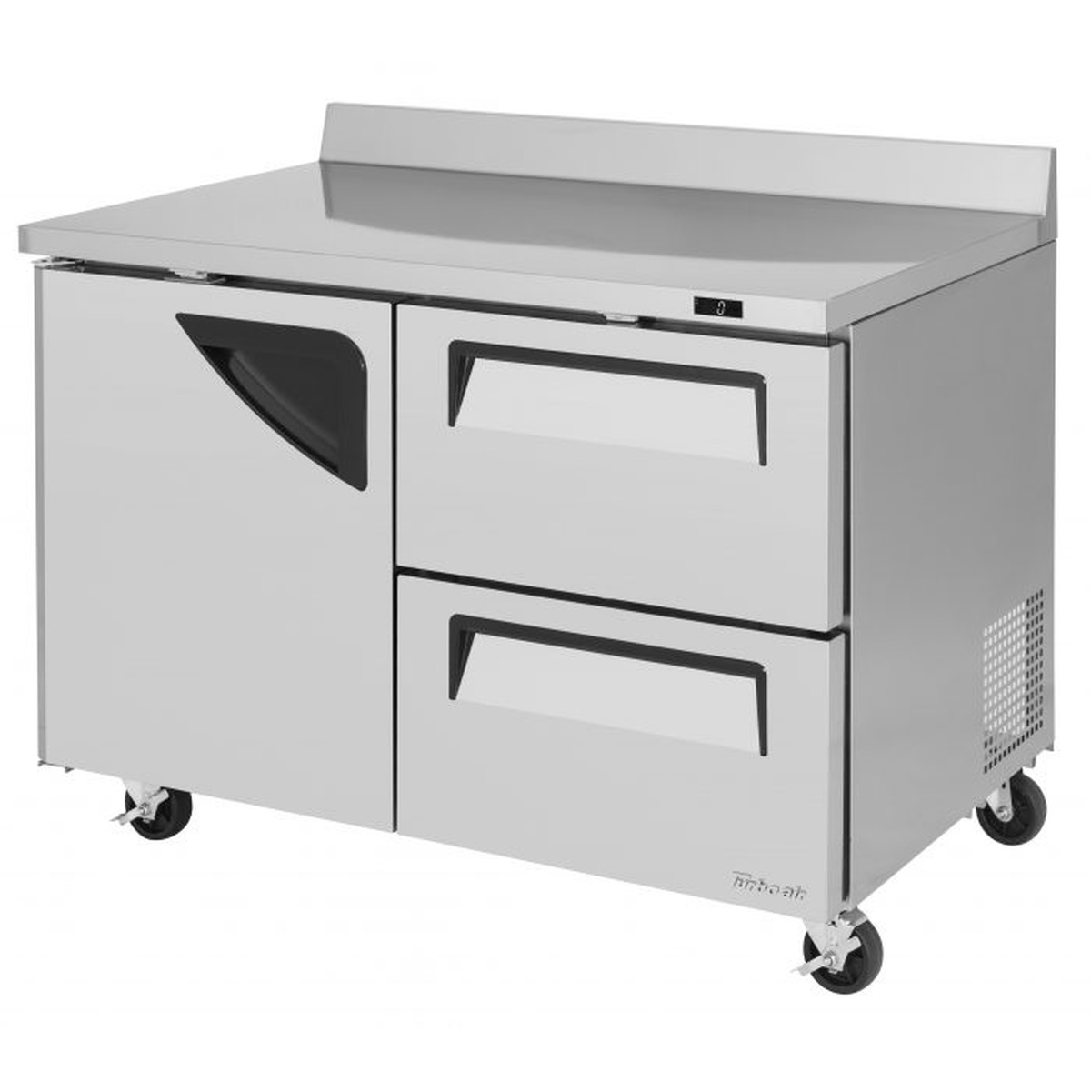 Turbo Air TWF-48SD-D2-N worktop freezer with one door and two drawers