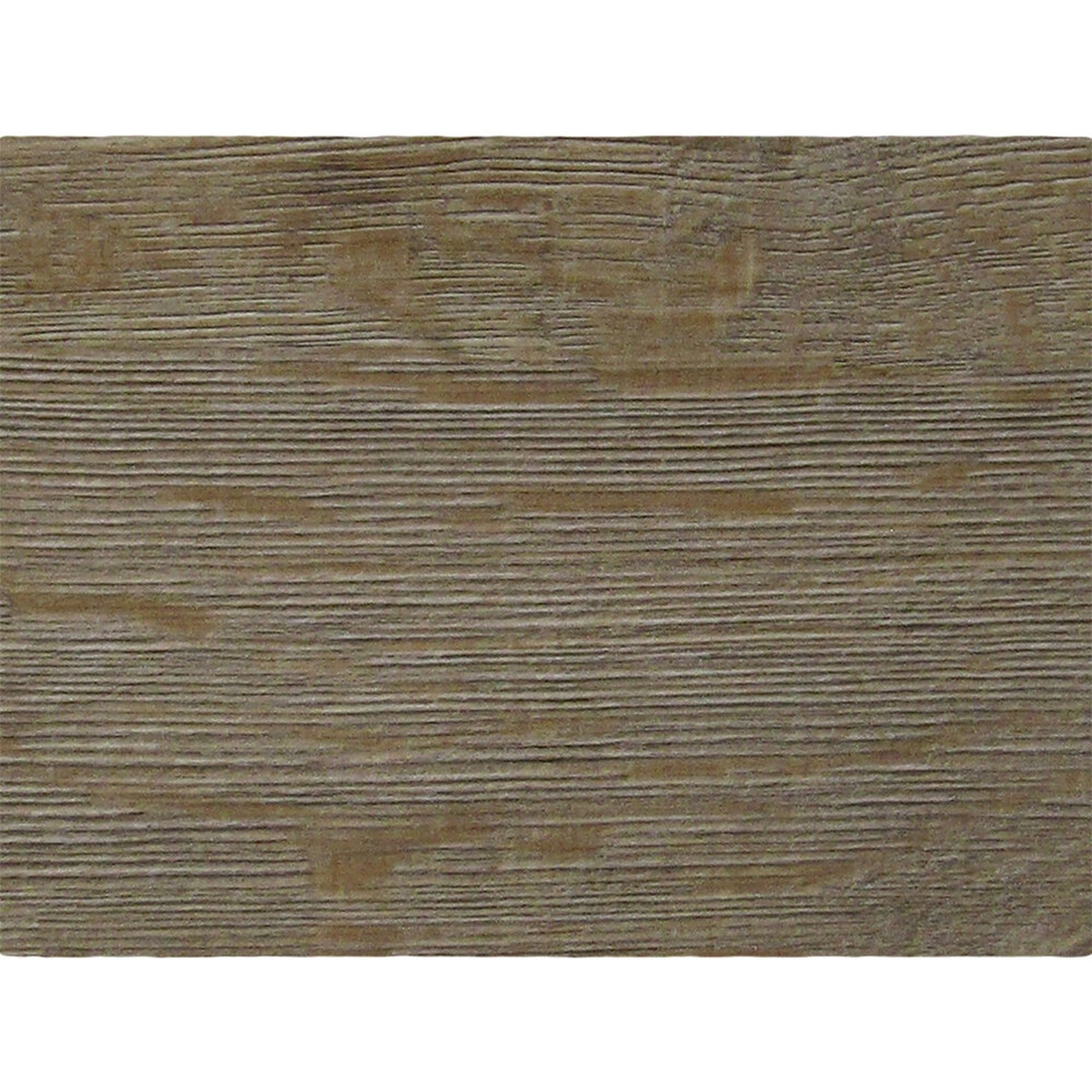 Close-up of Grosfillex US24D742 aged oak tabletop surface showing realistic wood grain texture