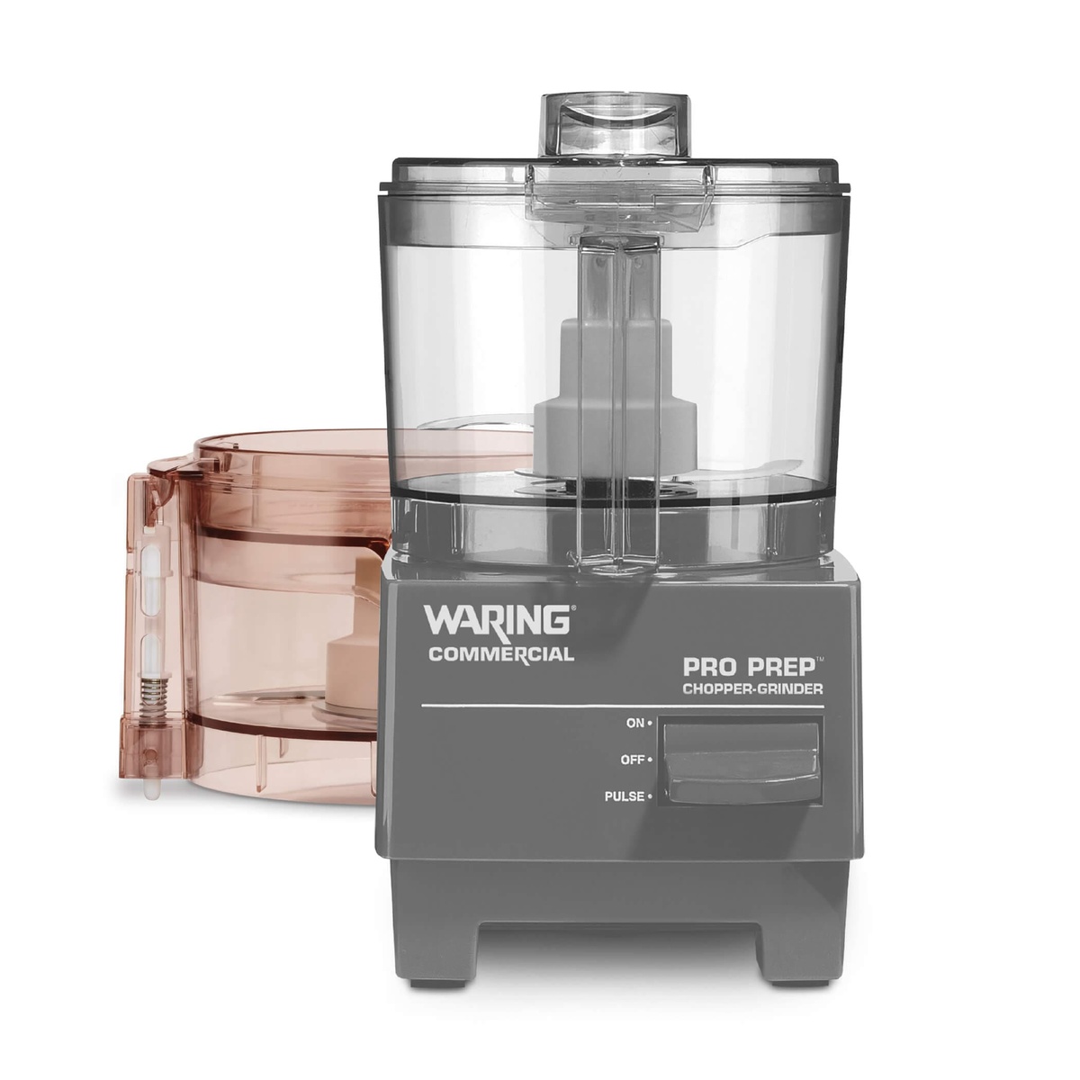 Waring Commercial Pro Prep WCG75 Chopper Grinder with dual clear work bowls