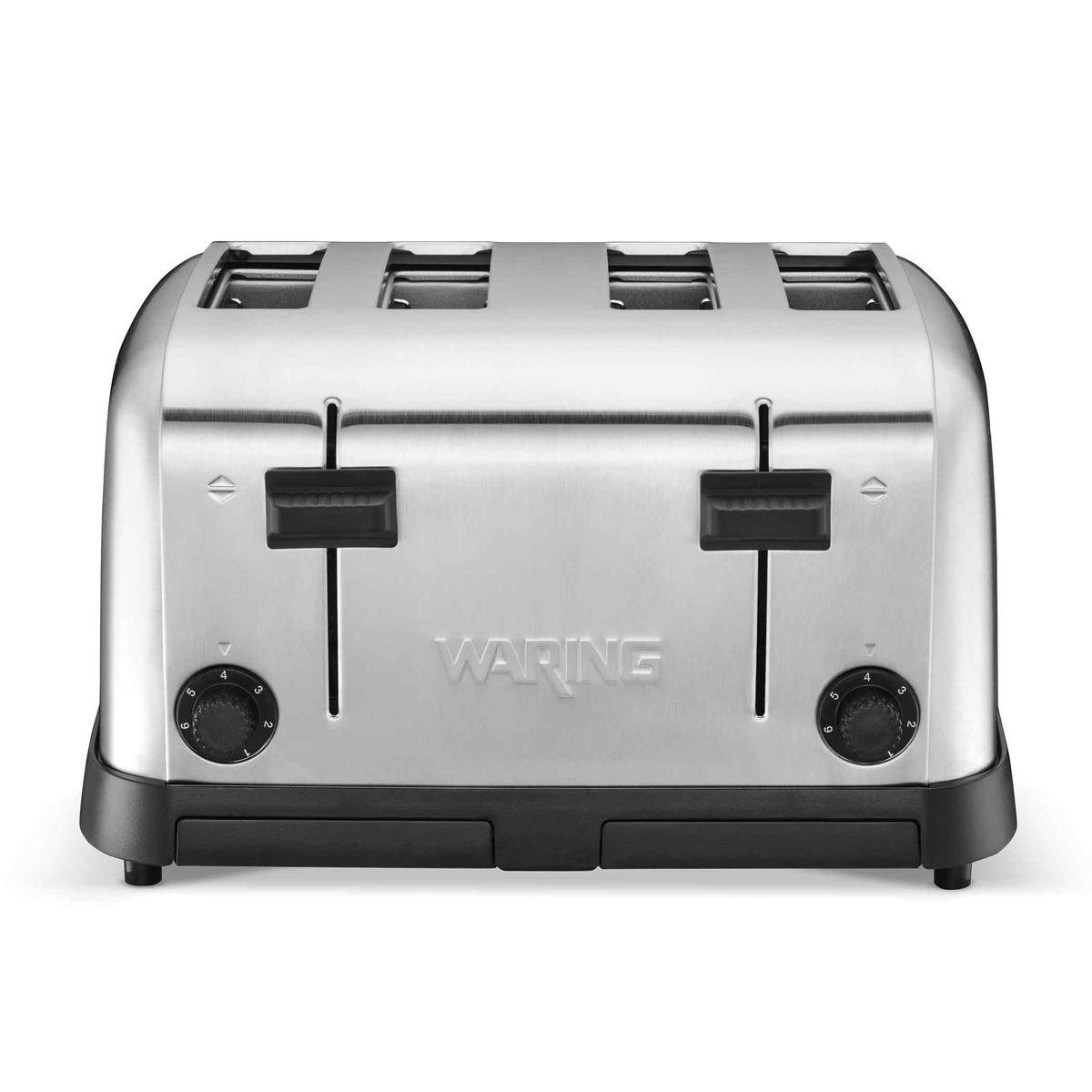 Waring WCT708 four-slot stainless steel commercial toaster