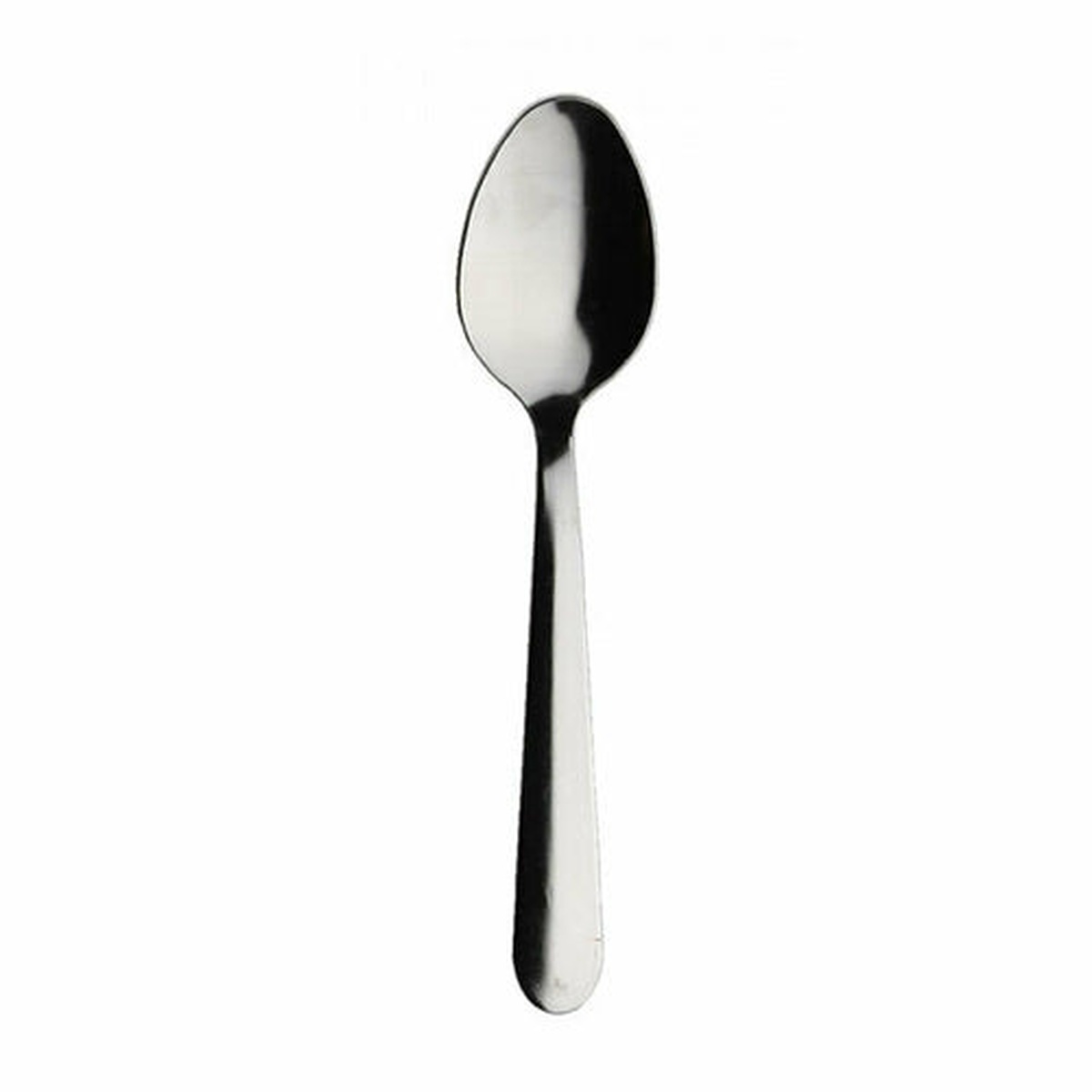 Libertyware WIN11 Windsor teaspoon in 18/0 stainless steel with vibro finish on white background