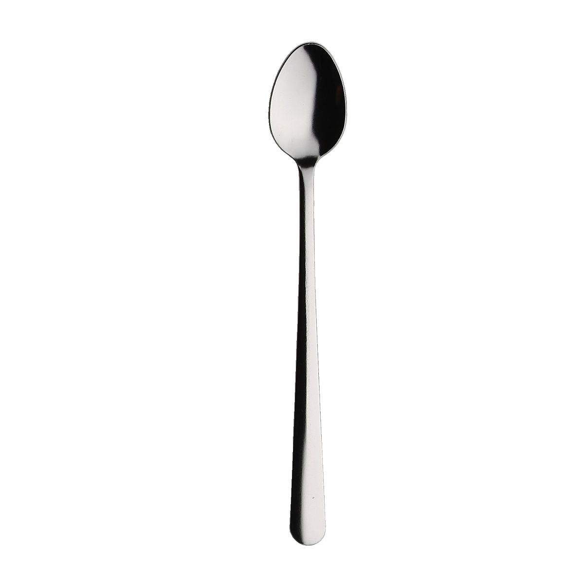 Libertyware Windsor Medium iced tea spoon, 8-1/8 inch, stainless steel with vibro finish