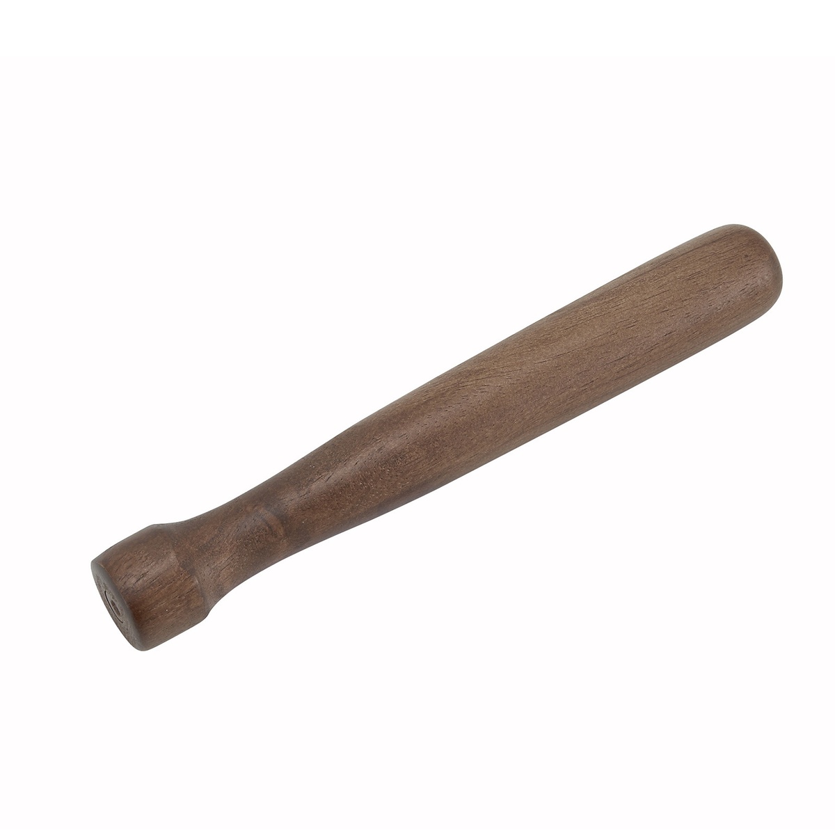 Winco WMW-8 8-inch flat head walnut lacquered wood muddler