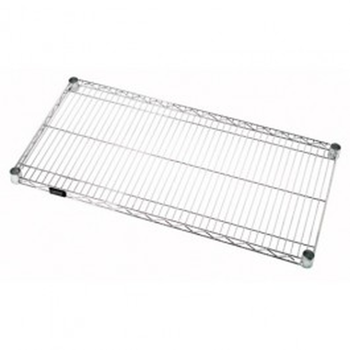 18x48 chrome wire shelf with all-welded construction and wire trussing