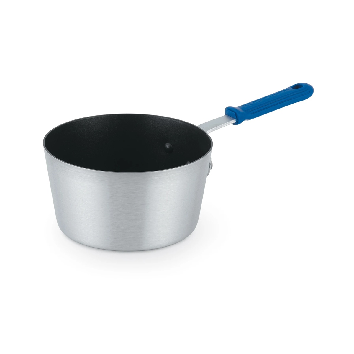 Vollrath Wear-Ever Tapered Sauce Pan with blue Cool Handle