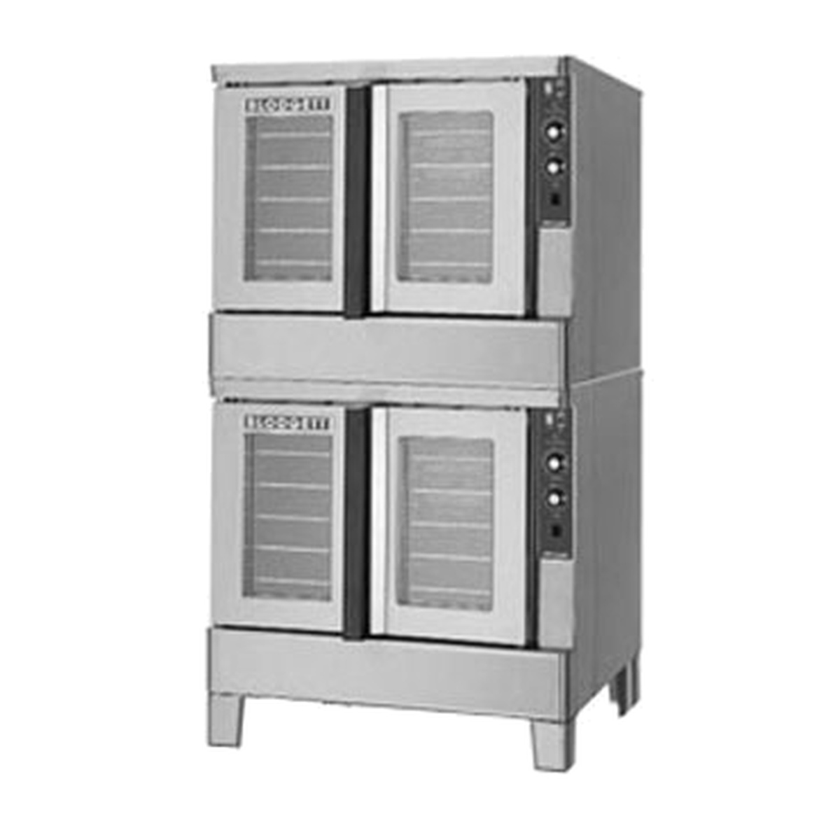 Blodgett ZEPH-200-E DBL double stacked electric convection oven