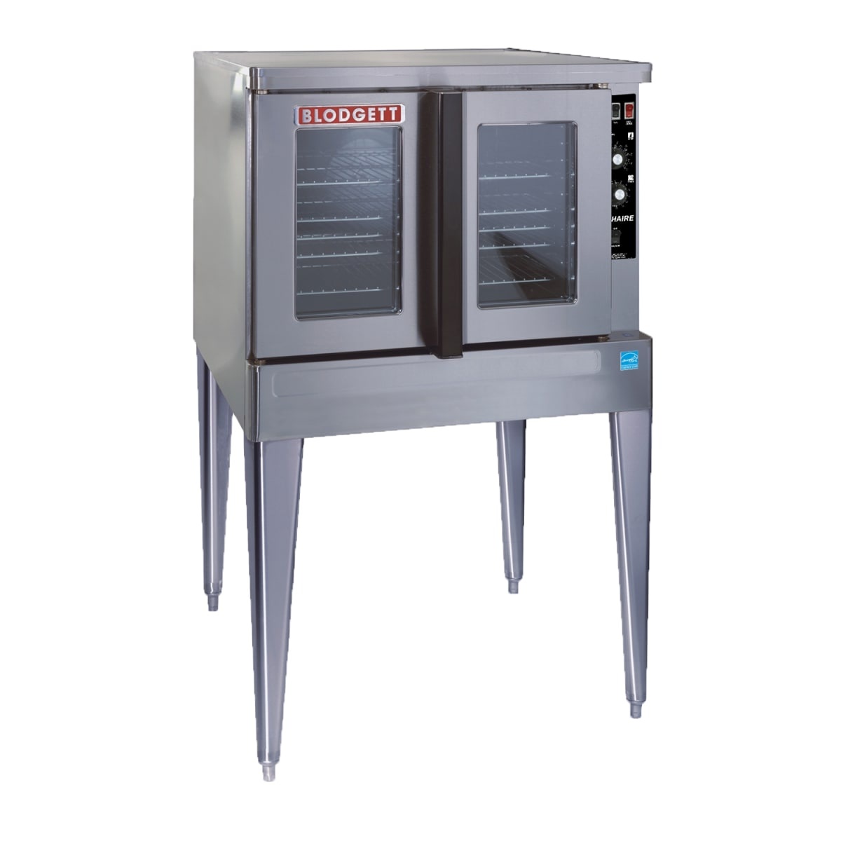 Blodgett Zephaire single deck electric convection oven on stainless steel legs