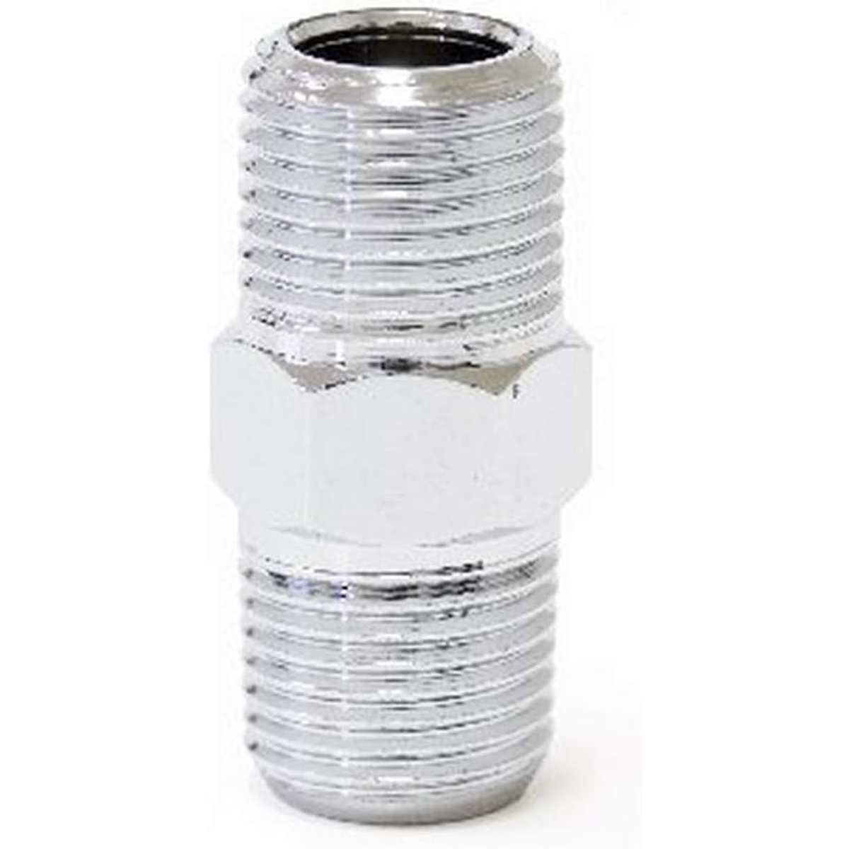 Grex AD5 Adapter, 1/8 inch male to 1/8 inch male air hose adapter for connecting compatible airbrush hoses in a bench or shop setup