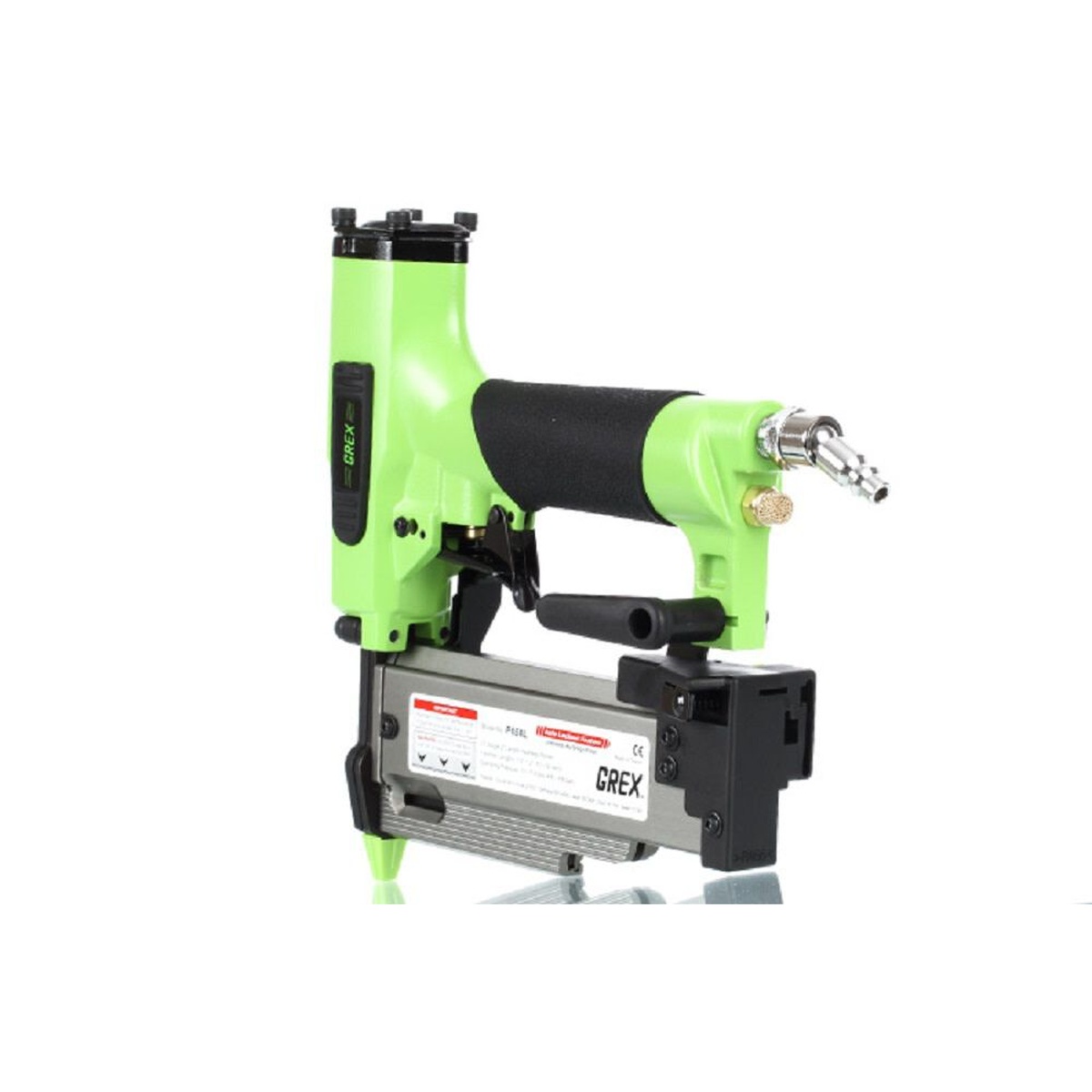 Grex 1850GB 18 Gauge 2 inch brad nailer with air fitting and compact body for shop and jobsite trim installation work