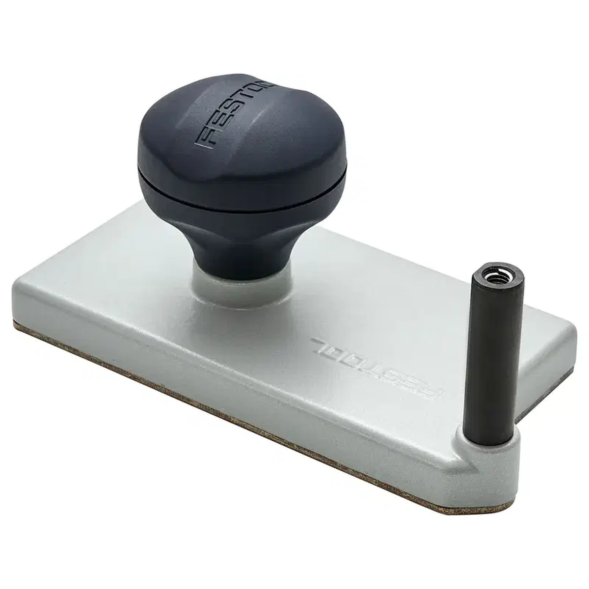 Festool 486058 Edging Plate UP-OF router accessory shown as a standalone plate for OF 1010 and OF 1400 flush trimming applications