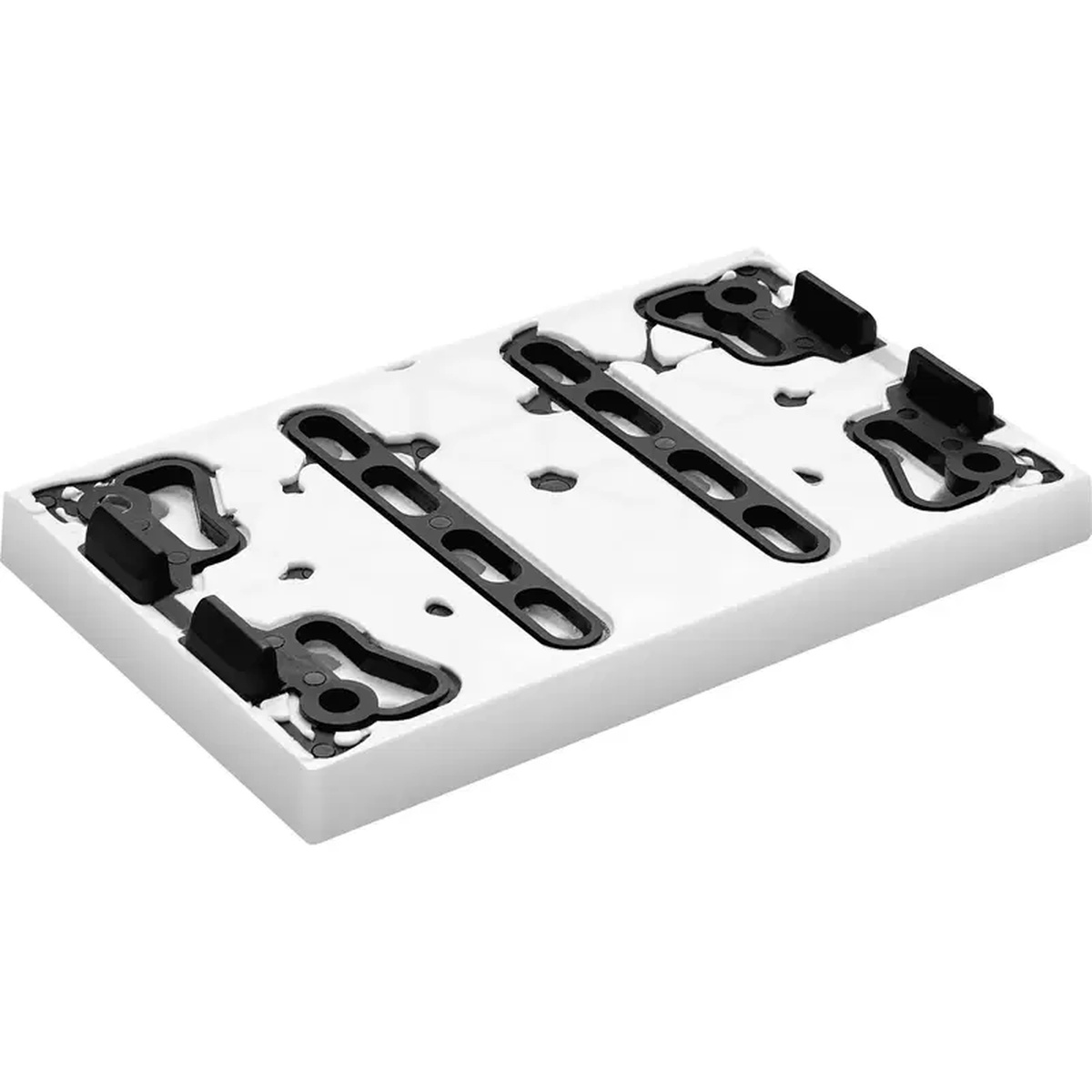 Festool 490161 Flat Sanding Pad replacement backing pad for LS 130 with shaped mounting hardware on a clean background