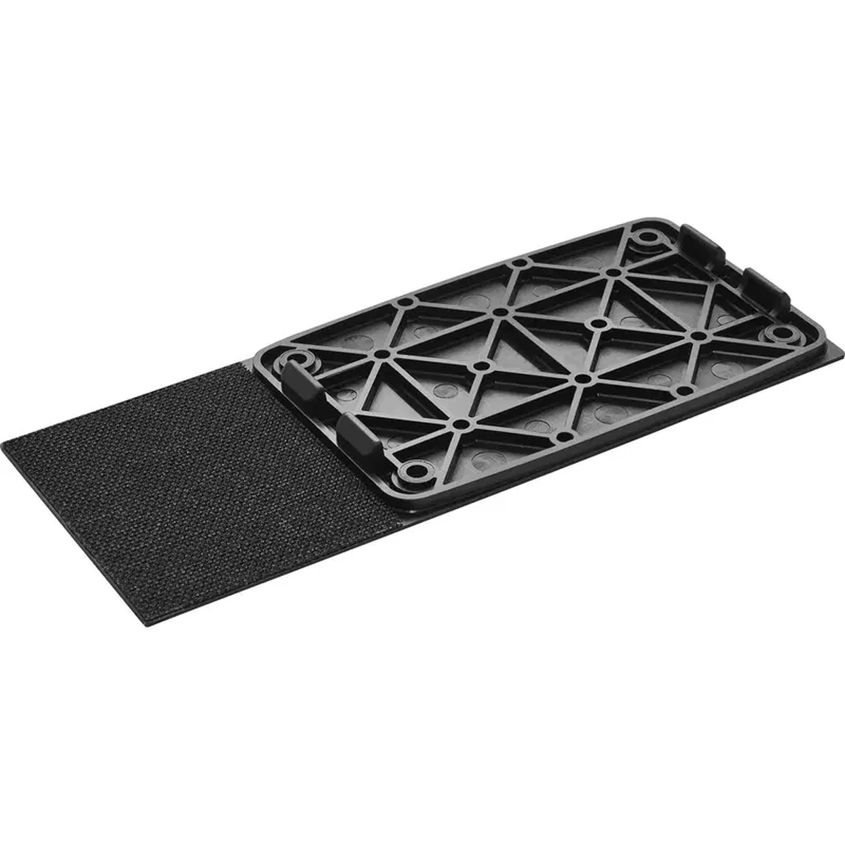 Festool 491861 Flat Sanding Pad Long accessory showing hook and loop sanding surface and backing plate for LS 130 sanding applications