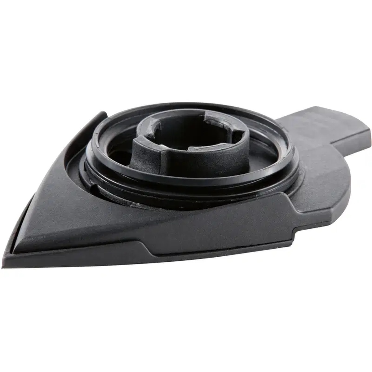 Festool 496802 Triangular Sanding Pad replacement accessory showing the FastFix connection for RO 90 DX detail sanding setup