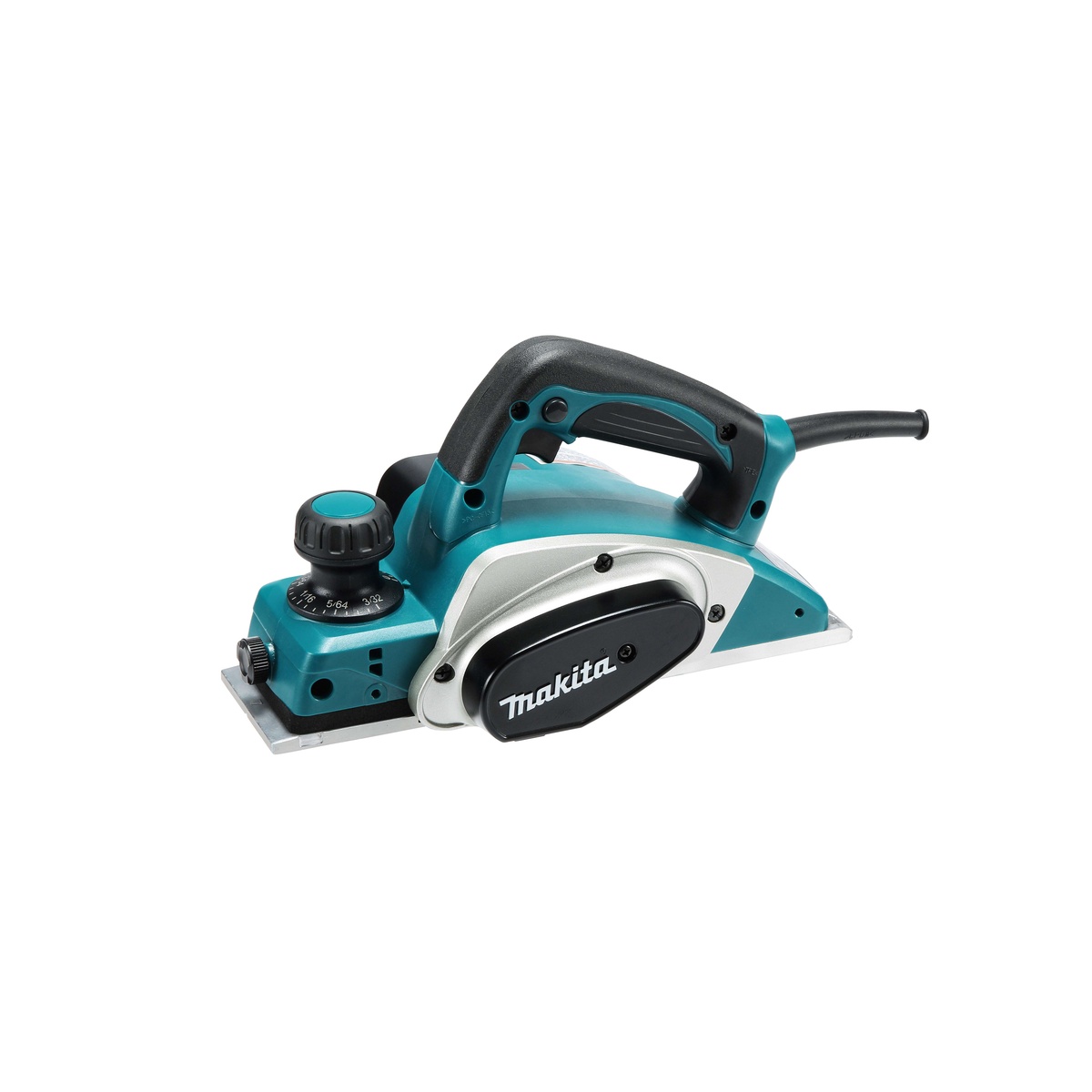 Makita KP0800K 3-1/4 in. Planer side profile highlighting compact corded body for woodworking and framing adjustments