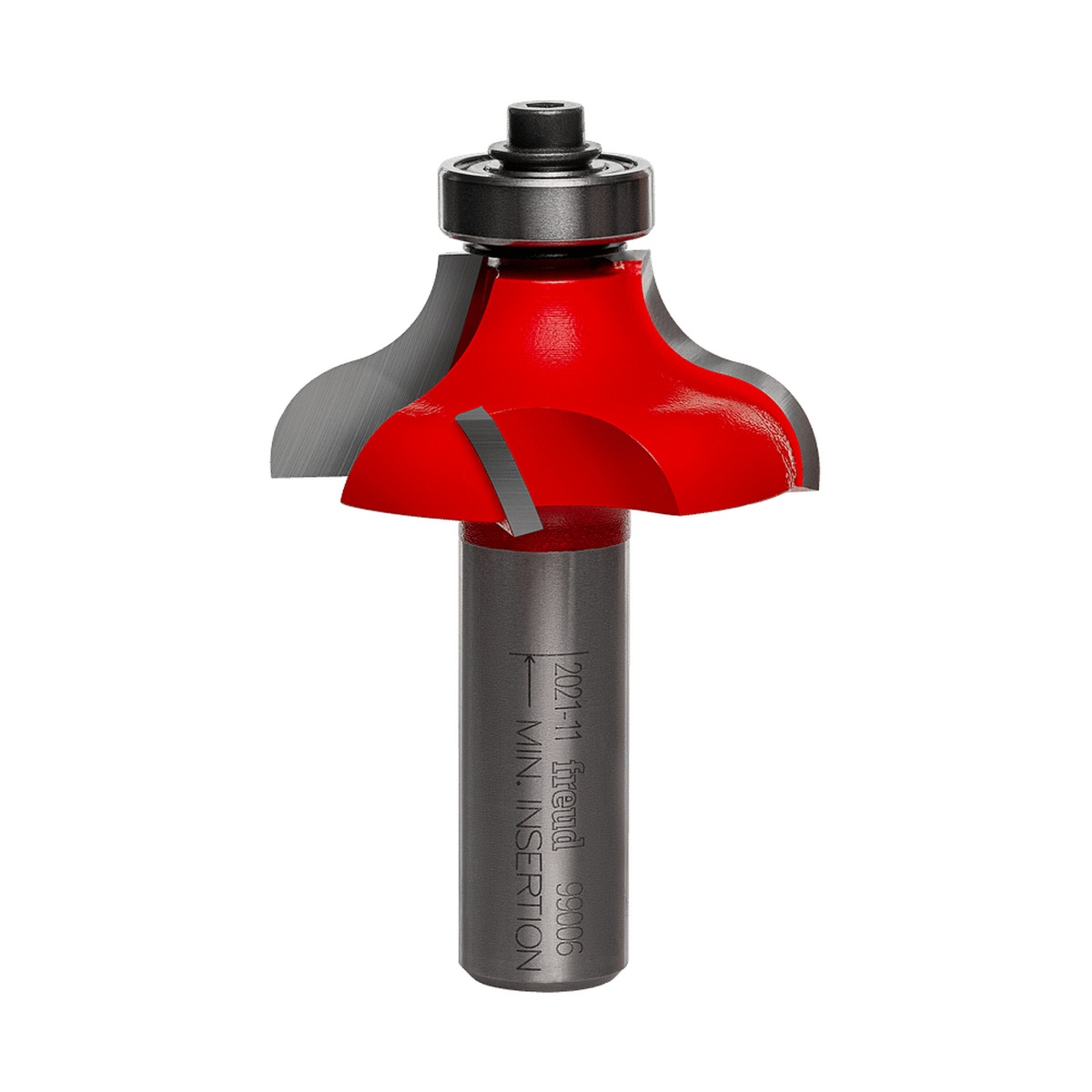 Freud 99-006: 1-1/2 inch diameter ogee router bit with 1/2 inch shank and bearing for decorative edge routing on cabinets, furniture, and millwork