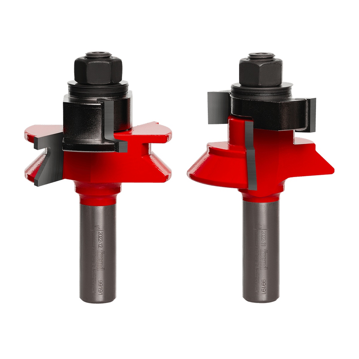 Freud 99-191 V Panel Bit Set carbide router bits for cutting V-groove paneling in cabinet, wall, and wainscoting stock