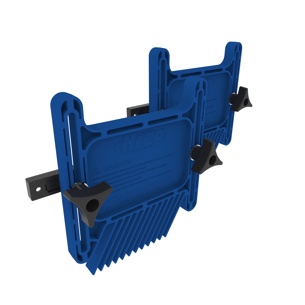 Kreg PRS3020 True-FLEX Featherboard - Twin Pack with Wedge-Lock hardware for miter slot and T-slot shop tool compatibility