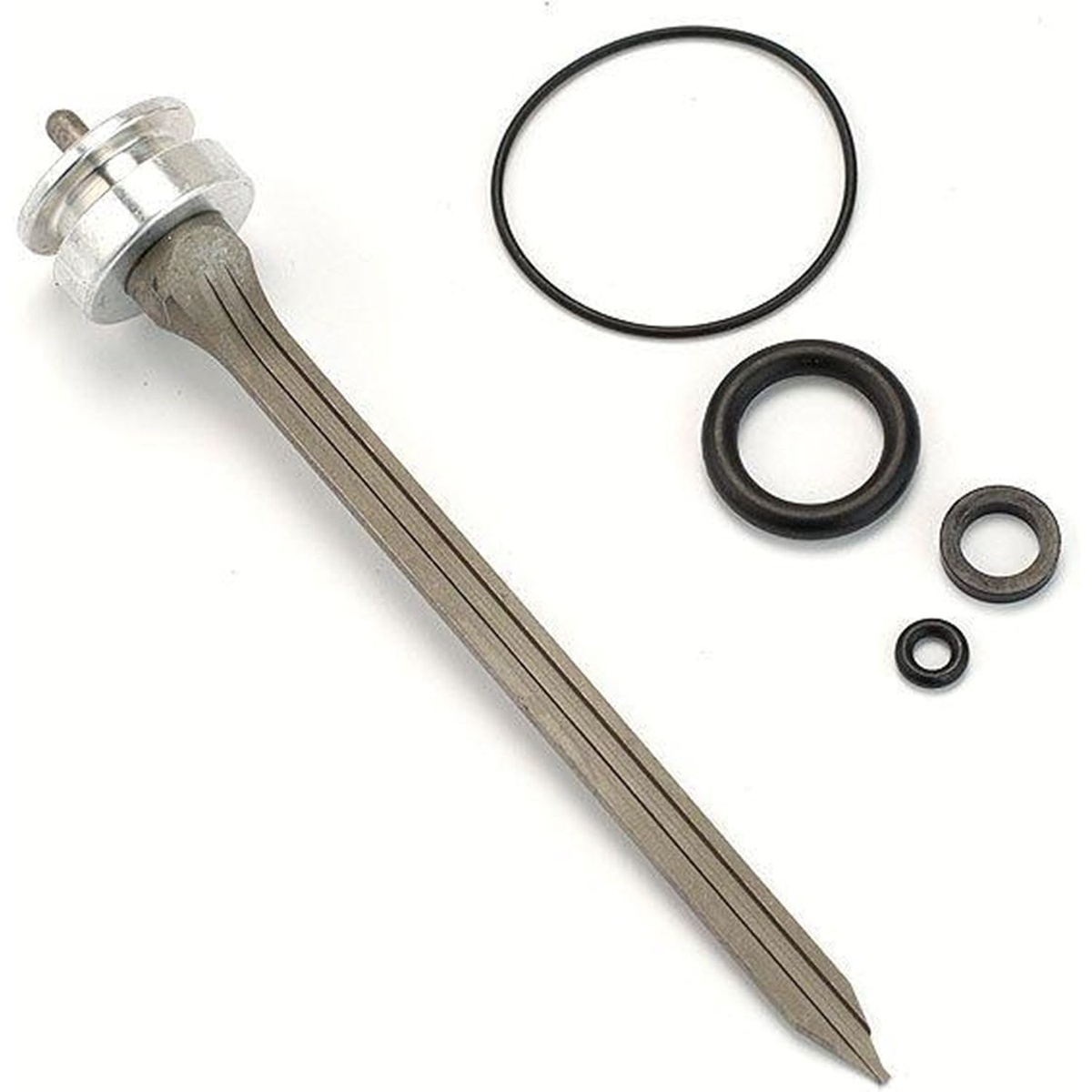 Grex P635KB2 Driver Kit replacement driver assembly and O-rings for Grex P635 tool maintenance on a workbench