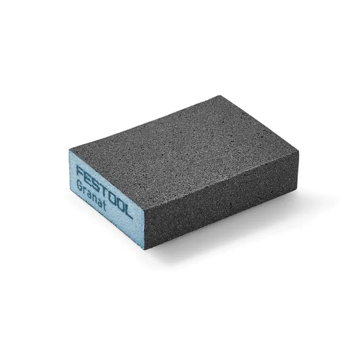 Festool 201081 Granat Abrasive Sanding Block product view showing compact abrasive sponge shape for manual sanding and surface preparation