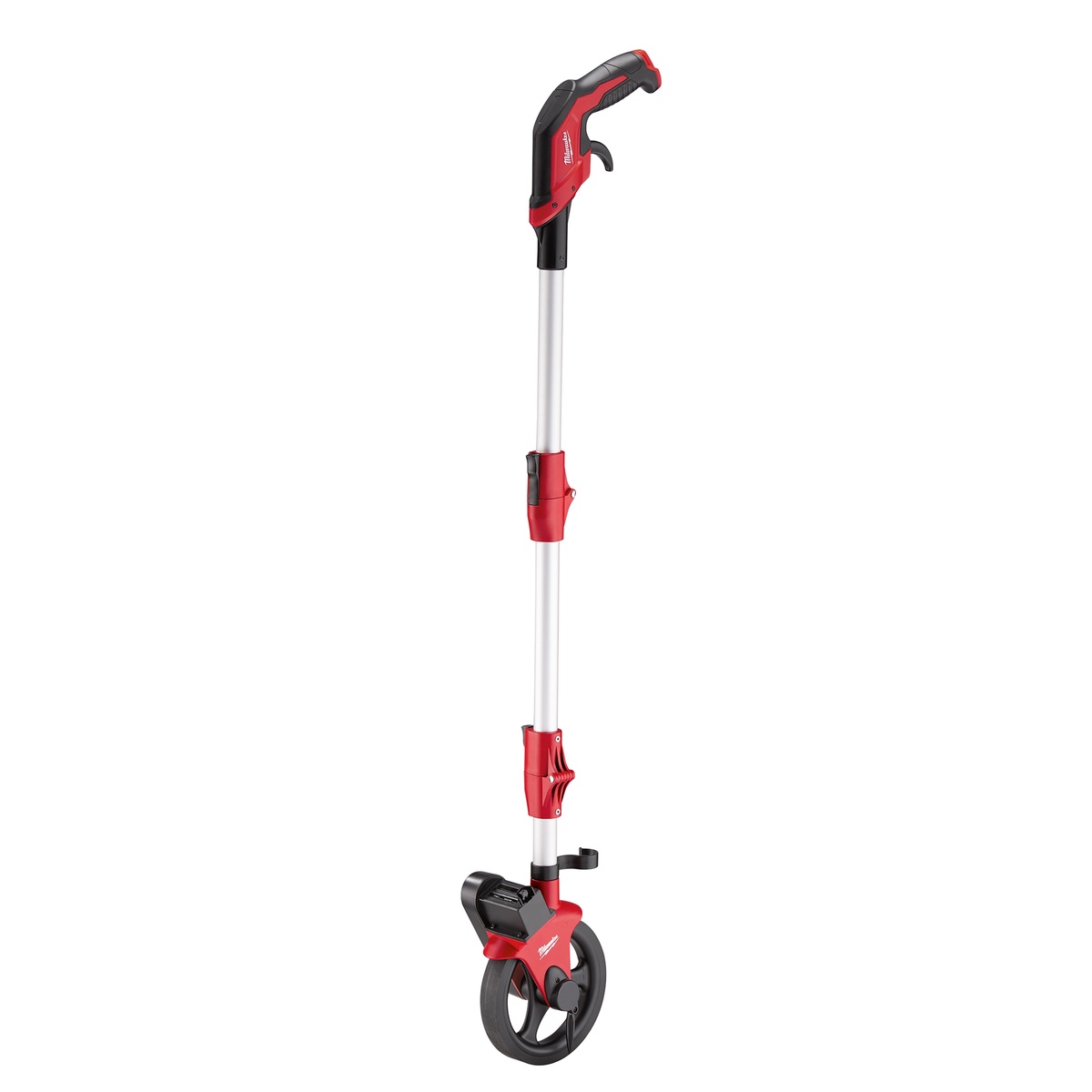Milwaukee 48-22-5006 6 Inch Measuring Wheel full product view showing compact frame, handle, and wheel for layout work