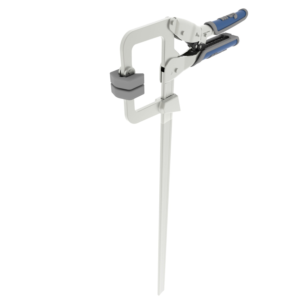 Kreg KSC16 Auto-Adjust Bar Clamp - 16 Inch clean product view showing the steel bar and padded handle for workshop use