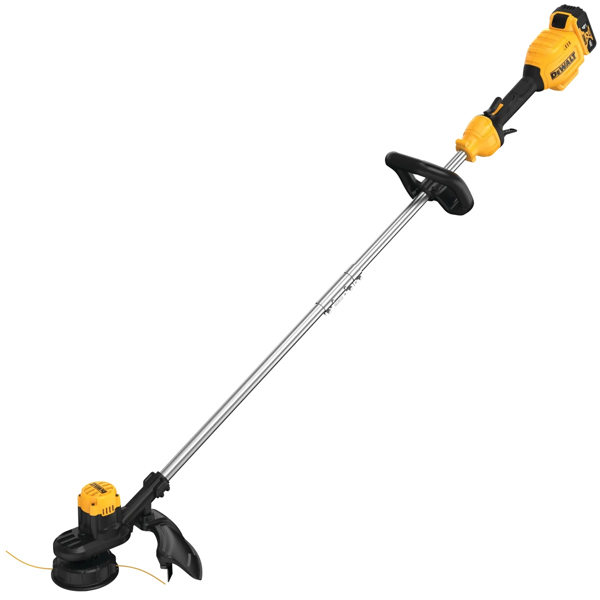 DEWALT DCST925M1 20V MAX 13-In. Cordless String Trimmer Kit with battery interface for DEWALT 20V MAX platform tools and chargers