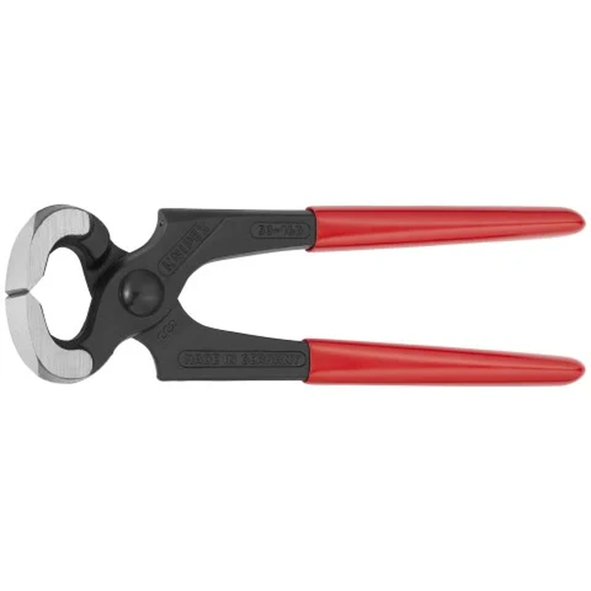 Knipex 50 01 160 Carpenters' End Cutting Pliers full product view sized for tool pouch carry and trim carpentry tasks