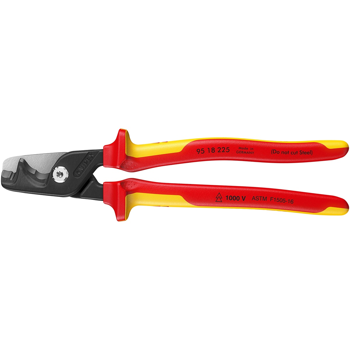 Knipex 95 18 225 StepCut XL Cable Shears - 1000V Insulated – Tool Nut