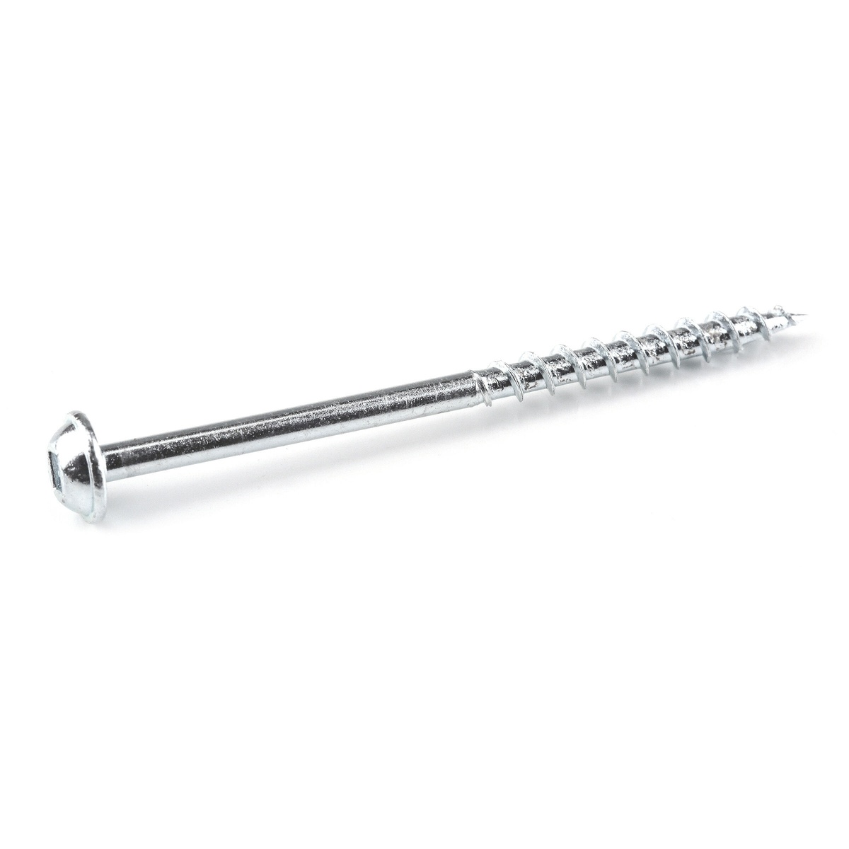 Kreg Zinc Pocket-Hole Screws 2-1/2 inch coarse thread screw with washer head for indoor woodworking and pocket-hole fastening