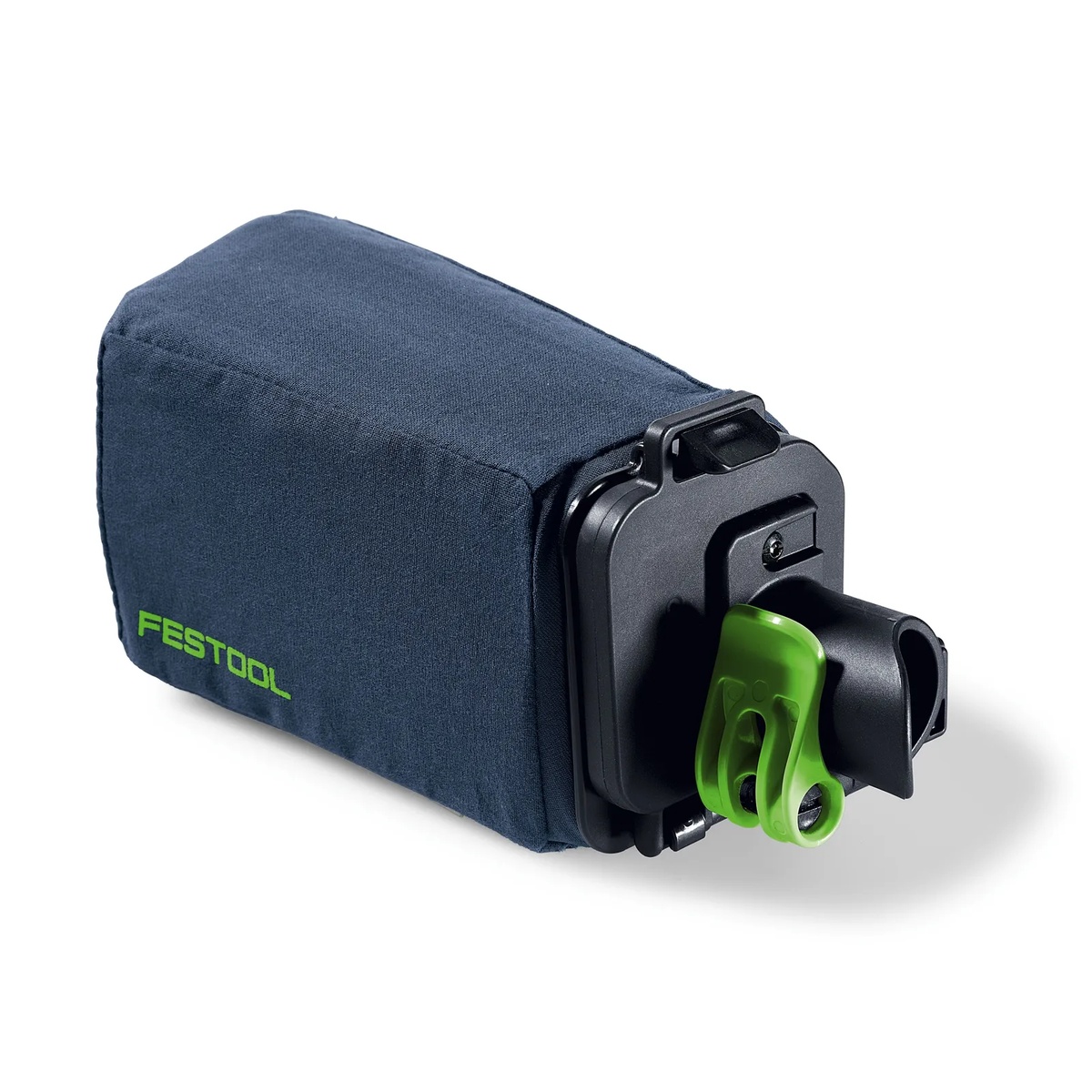 Festool SB-Longlife ETSC 2 Dust Collection Bag product close-up showing the cotton bag body and connection point for compatible Festool sanders