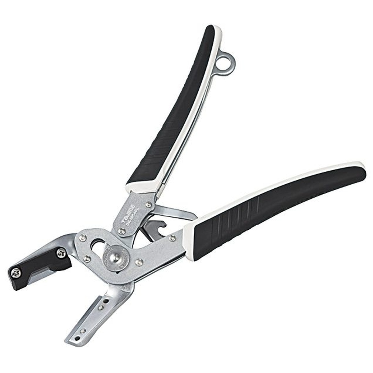 Tajima VARIX EZ Cable Stripper cutting around heavy cable jacket during electrical cable prep work
