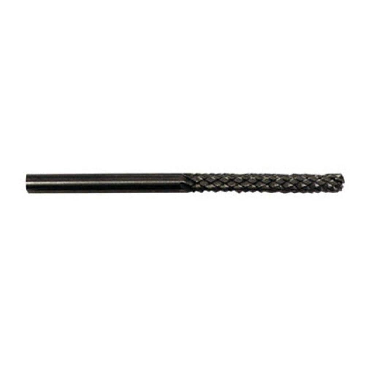 Rotozip TC1 1/8 in. Carbide Steel Spiral Saw Zip Bit for Drilling Tile Ceramic and Marble Countertop shown as a close product view for spiral saw cutting in tile and hard-surface installation work