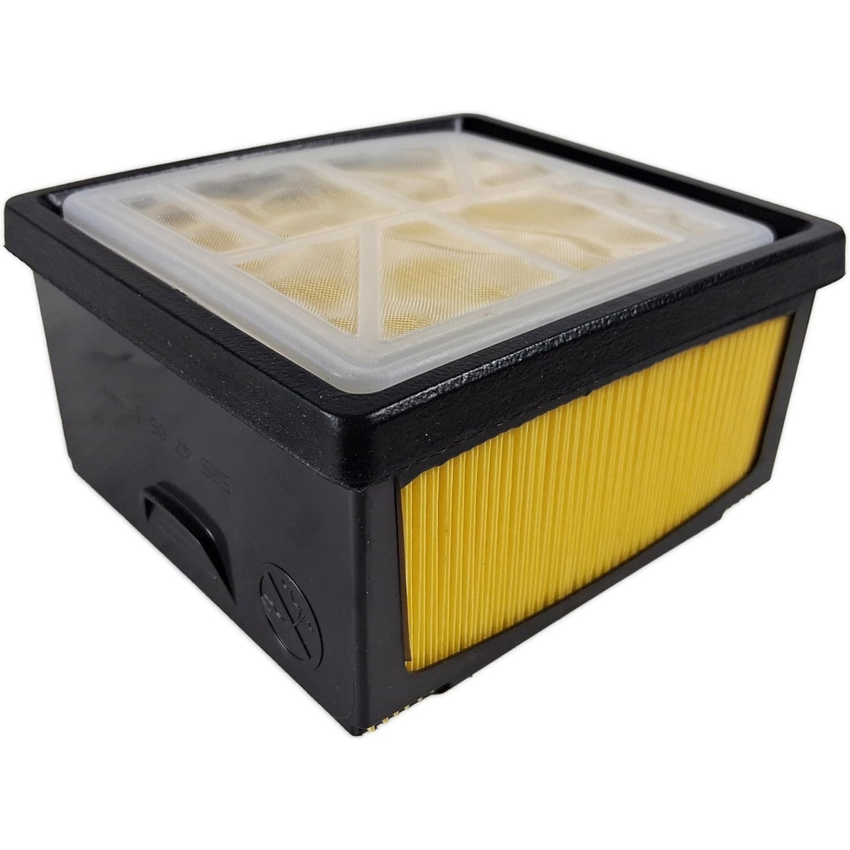Husqvarna power cutter air filter from the Husqvarna 546903001 Service Kit shown close up to verify the filter style and fit for K760 and K770 series cutters