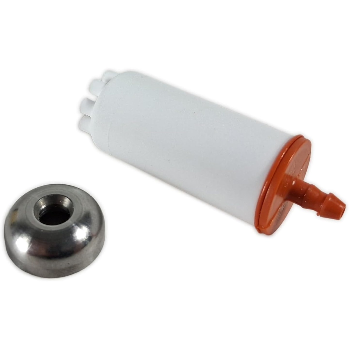 Husqvarna 546903002 Service Kit fuel filter and metal hardware detail for servicing a K970 or K1270 power cutter fuel system