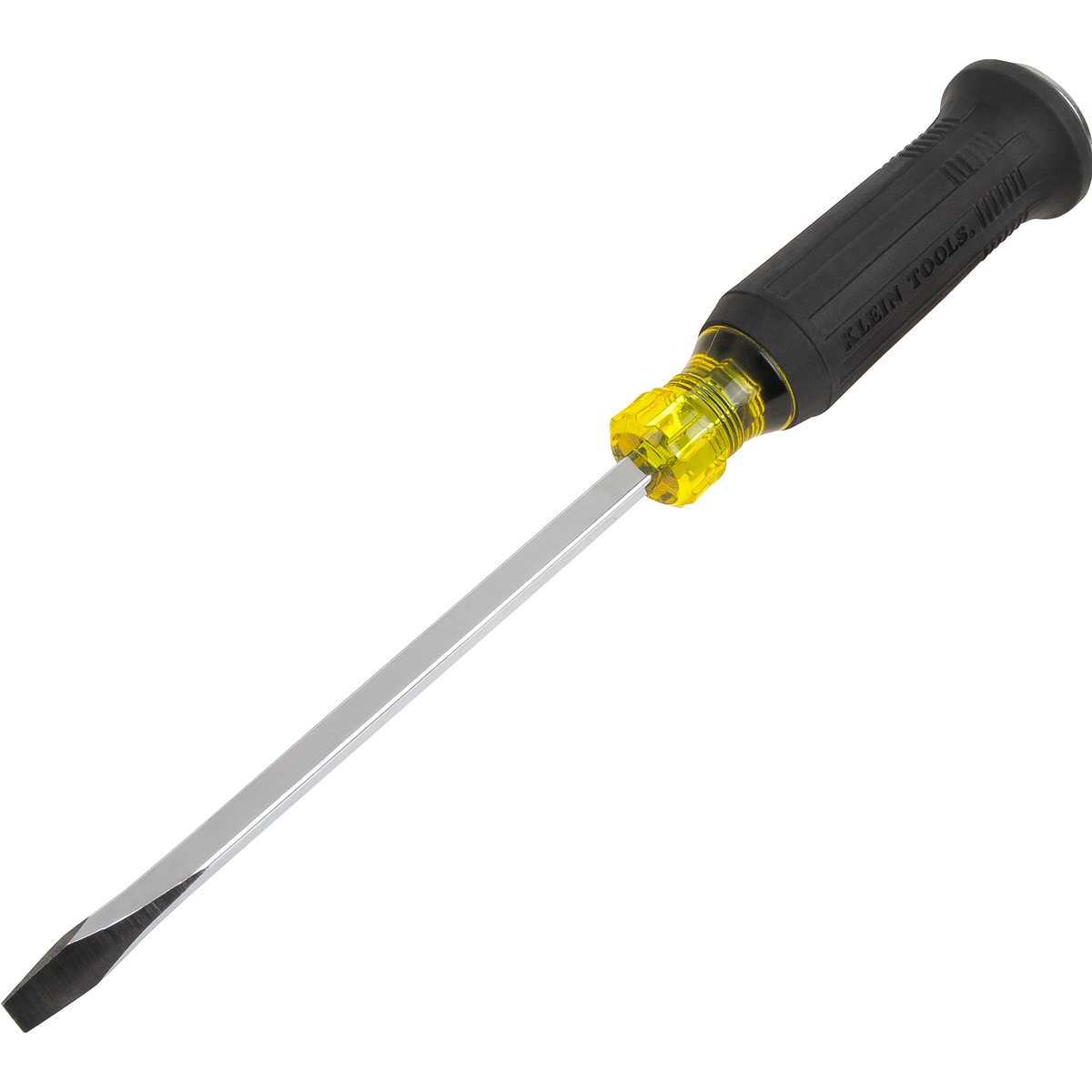 Klein 6007DD 5/16-Inch Keystone Demolition Driver product view showing the long square shank and keystone tip for slotted fastening and demolition tasks
