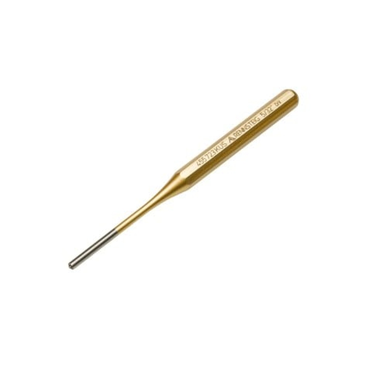 Angled product view of the Knipex 9R 455 723 KUS Roll Pin Punch on a plain background, showing the octagonal body shape used for grip and bench control in metalworking or repair tasks