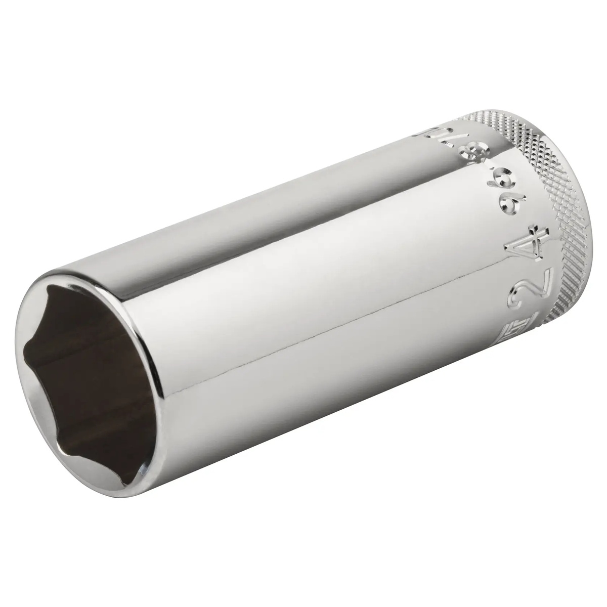 DeWalt DWMT96370OSP 1/2-In. Drive Deep 6-Point Socket 24 mm chrome hand socket for mechanical fastening and maintenance work