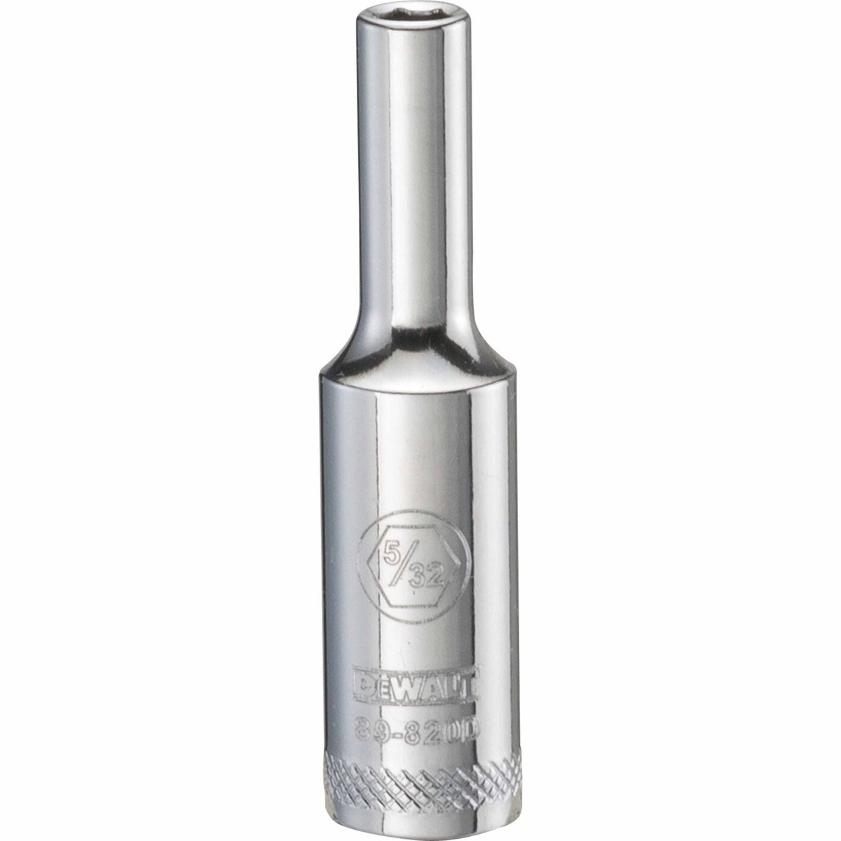DeWalt DWMT89820OSP Mechanics 6 Point 1/4 inch Drive Deep Socket 5/32 inch for recessed fastening and small SAE hardware service work