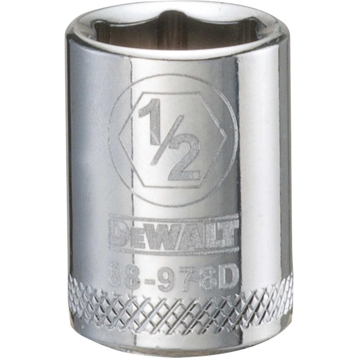 DeWalt DWMT88978OSP 6 Point 3/8 in Drive Socket 1/2 in SAE socket for mechanic fastening work on hex hardware in a shop or garage