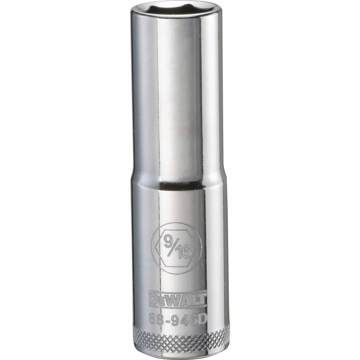 DeWalt DWMT88946OSP deep socket for 9/16 inch SAE fastening on extended studs and recessed hardware in shop and automotive work