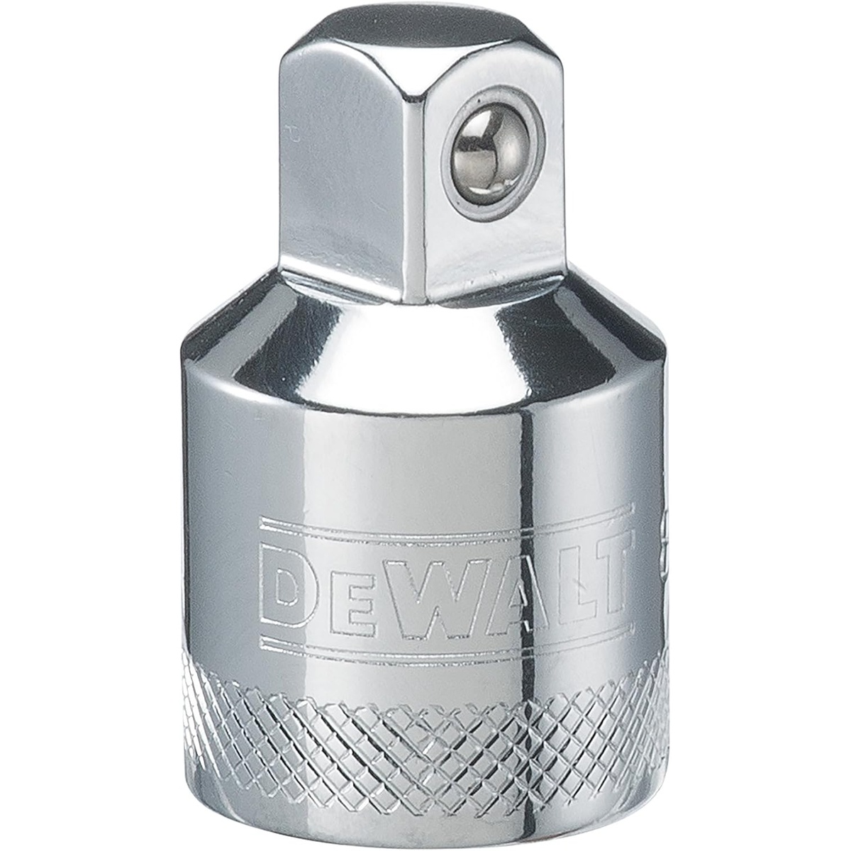 DeWalt DWMT86414OSP 1/2 inch drive female to 3/8 inch male reducing adapter for socket fastening work in a shop or garage