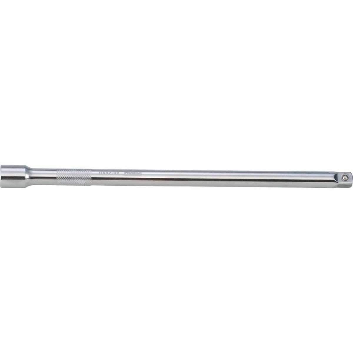DEWALT 3/8in Drive 10in Socket Extension Bar with knurled grip section for reaching recessed fasteners during automotive and mechanical repair work