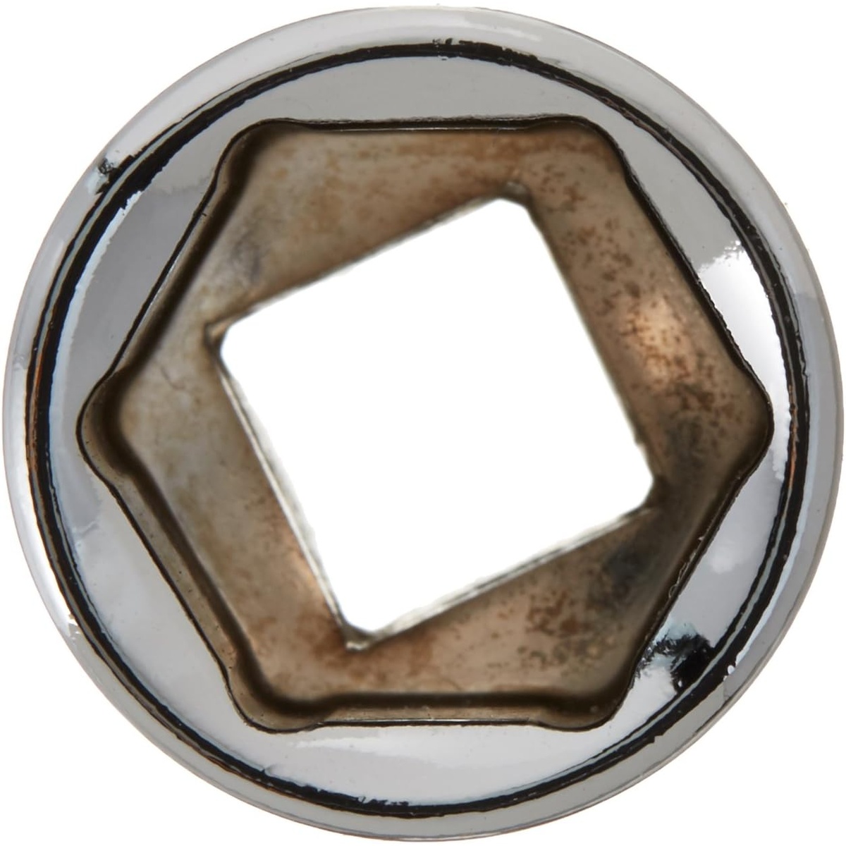 DEWALT DWMT86108OSP 6 Point 1/4 in. Drive Socket 11mm drive end detail for use with 1/4 inch square drive ratchets in shop and garage service
