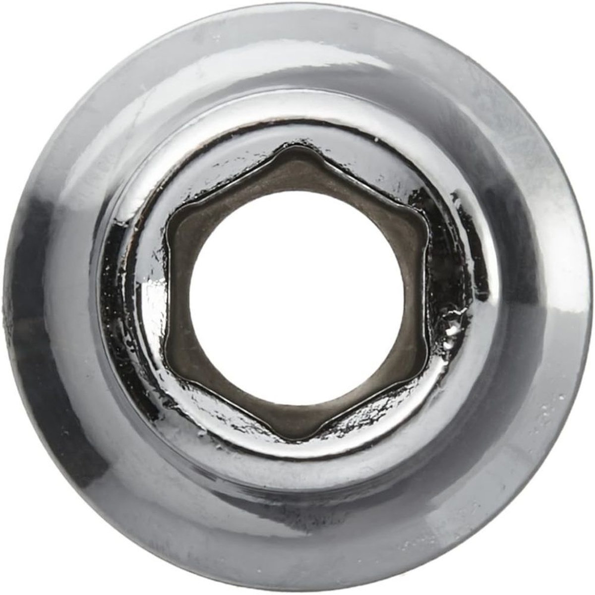 DeWalt DWMT86022OSP 6-point socket opening detail for 3/16 inch fasteners used with a 1/4 inch drive ratchet in automotive and maintenance work