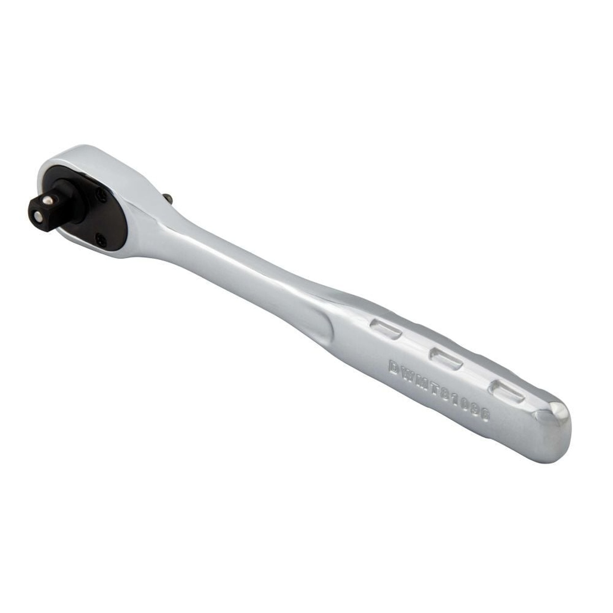 DEWALT DWMT81096 1/4 Inch Drive Quick-Release Ratchet clean product view showing compact hand ratchet for small fastener work in tool storage or shop use