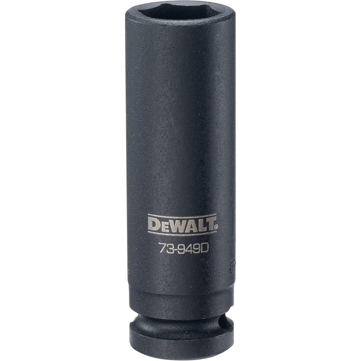 DeWalt DWMT73949OSP 6 Point 1/2 in. Drive Deep Impact Socket 17 mm deep socket for fastening and removing hex hardware in mechanical and industrial repair work